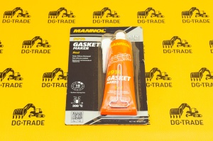 Герметик высокотемпературный MANNOL Gasket Maker Red, 80мл 9914
